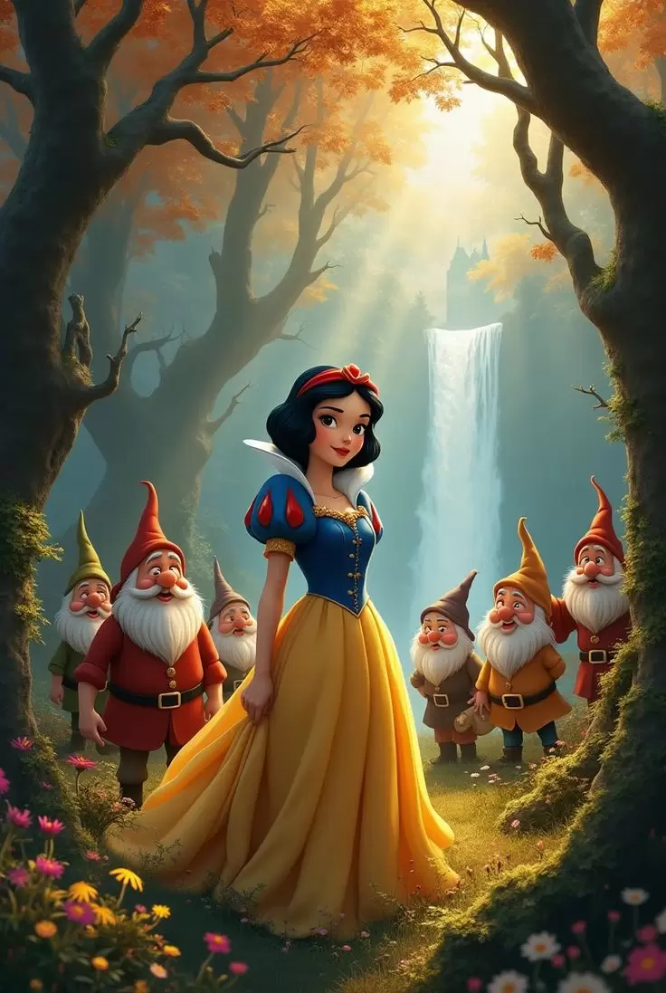 Pamuk Prenses ve Yedi Cüceler masalı ✨.jpeg