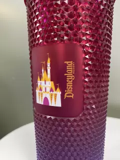 VASO CON PITILLO STARBUCKS FUCSIA