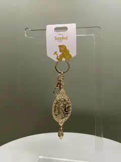 LLAVERO ESPEJO RAPUNZEL DORADO