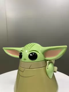 VASO CON PITILLO/CORDON BABY YODA