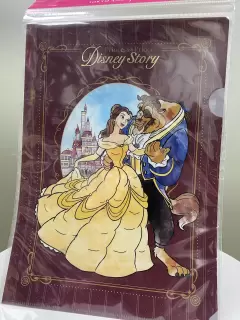 4 PACK CARPETAS PLASTICAS PRINCESAS