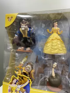 SET FIGURAS BELLA Y BESTIA