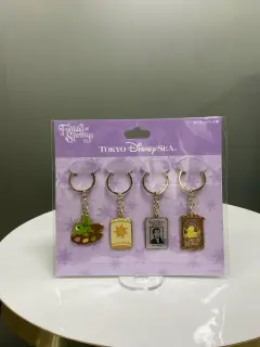 LLAVEROS RAPUNZEL (SET DE 4)