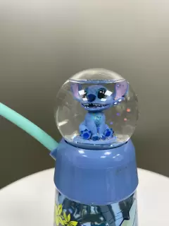 VASO CON PITILLO GLOBO STITCH