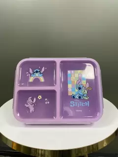 ENVASE VIANDA COMIDA STITCH Y ANGEL