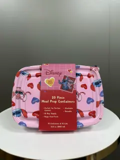 10 PACK CONTENEDORES ENVASES STITCH Y ANGEL