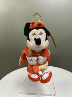 LLAVERO PELUCHE ( BAG CHARMS) MINNIE TRAJE TIPICO TOKIO
