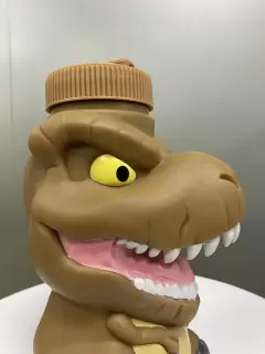 VASO CON PITILLO DINOSAURIO TREX