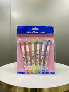 6 PACK RESALTADORES DOBLE PUNTA DISNEY