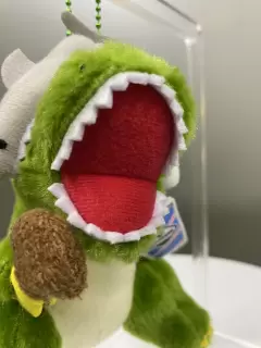 LLAVERO PELUCHE (BAG CHARMS) DINOSAURIO JURASSI SNACK