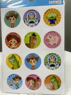 SET DE STICKERS TOY STORY