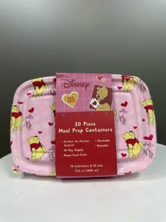 10 PACK CONTENEDORES ENVASES WINNIE THE POOH