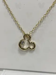 COLLAR MICKEY DORADO