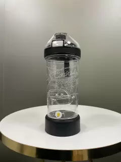 BOTELLA CARS CON LUCES