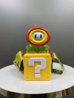 VASO CON PITILLO CUBO SORPRESA/FLOR