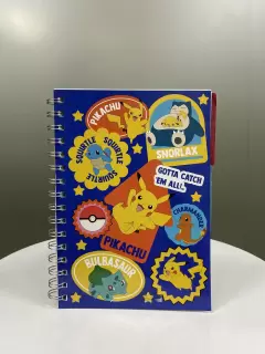 LIBRETA CON SEPARADORES POKEMON