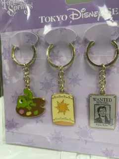 LLAVEROS RAPUNZEL (SET DE 4)