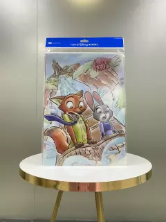 4 PACK CARPETAS PLASTICAS ZOOTOPIA