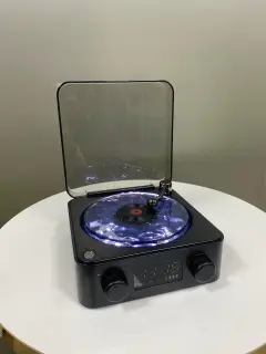 ALTAVOZ VINTAGE CON BLUETOOH NEGRO