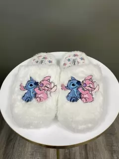PANTUFLAS STITCH Y ANGEL