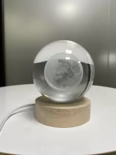 LAMPARA ESFERA LUNA