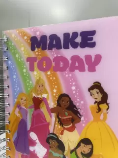 LIBRETA CON SEPARADORES PRINCESAS 144 PAG