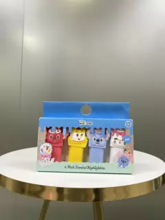 4 PACK RESALTADORES DISNEY MUNCHLINGS