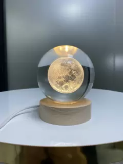 LAMPARA ESFERA LUNA