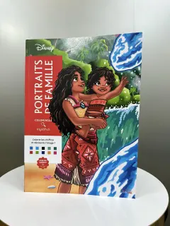 LIBRO PARA COLOREAR PORTADA MOANA