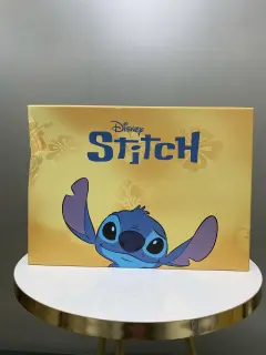 SET MOCHILA-TARJETERO-LLAVERO STITCH