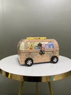 LONCHERA CARRO METAL WINNIE THE POOH