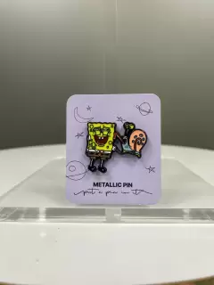 PIN BOB ESPONJA Y GARY