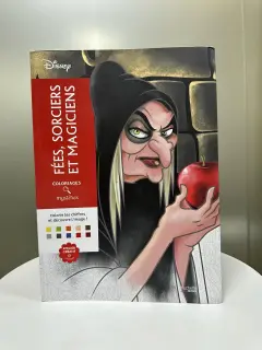 LIBRO PARA COLOREAR PORTADA REINA MALVADA