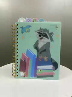 LIBRETA CON SEPARADORES PERSONAJES SECUNDARIOS 144 PAG