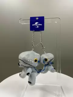 LLAVERO PELUCHE (BAG CHARMS) DINOSAURIO JURASSIC GRANDE