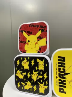 SET 3 ENVASES DE COMIDA PIKACHU