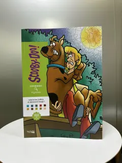 LIBRO PARA COLOREAR PORTADA SCOOBY-DOO