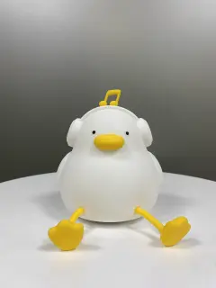 LAMPARA PATITO CON AUDIFONOS