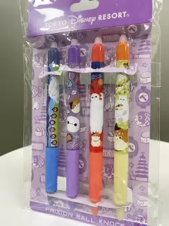 4 PACK BOLIGRAFOS BAYMAX BORRABLES